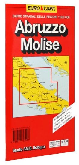 Immagine di MAPPA STRADALE ABRUZZO/MOLISE V8 1pz