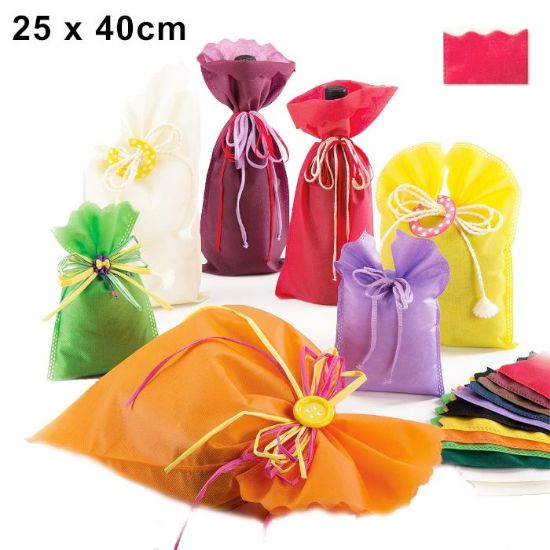 Immagine di BUSTA REGALO TNT ETOFFE ROSSO 25x40cm 25pz