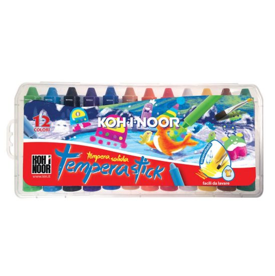 Picture of TEMPERE SOLIDE PLAYCOLOR 12pz 10gr COLORI CLASSICI