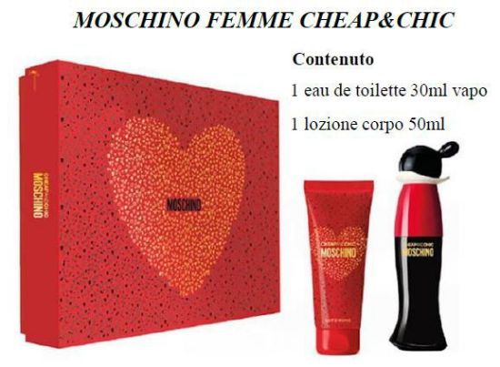 Picture of COFANETTO MOSCHINO CHEAP CHIC CLAS F COF etv 30+lot 50