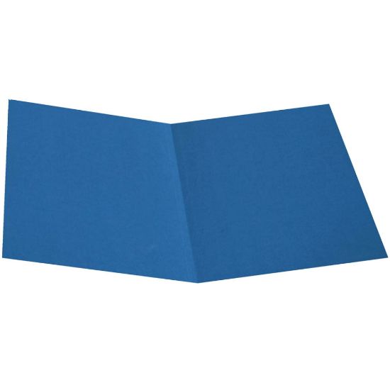 Picture of CARTELLA MANILA 25x34cm 50pz SEMPLICE 200g AZZURRO