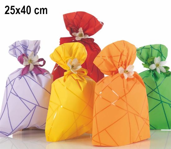 Immagine di BUSTA REGALO CELLO DECOR SEGMENTS 25X40cm 100pz