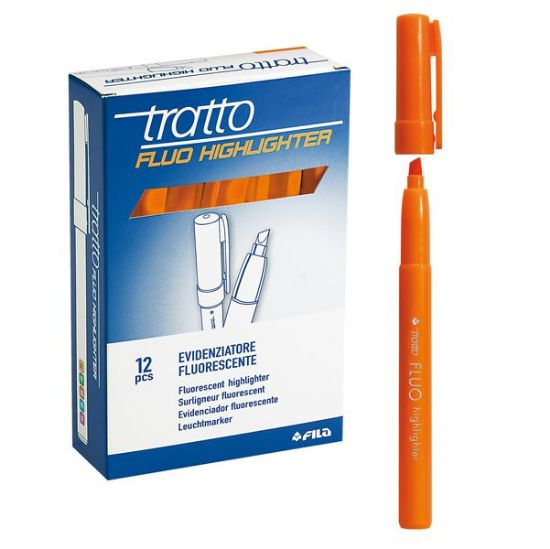 Picture of EVIDENZIATORE TRATTO 12pz ARANCIO