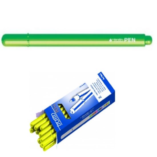 Picture of PENNARELLI TRATTO PEN 12pz VERDE FLUO - FILA