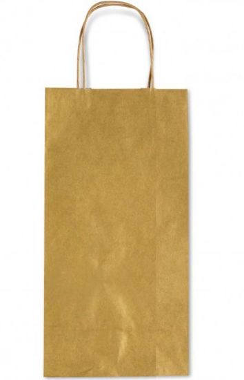 Picture of SACCHETTI SHOPPER BOTTIGLIA TU ORO 14x8,5x39cm 25pz ORO