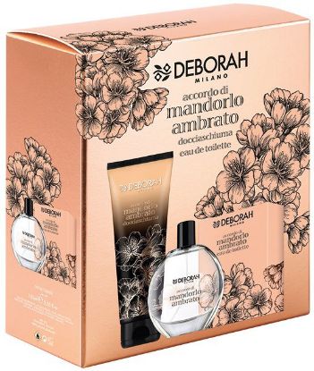 Picture of COFANETTO DEBORAH COF ACCORDO MANDORLO AMBR EDT 100+DOC 250 C3