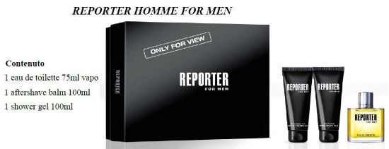 Picture of COFANETTO REPORTER FOR MEN COF etv 75+doc-balm 100