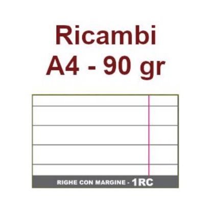 Immagine di RICAMBI A4 90gr RC