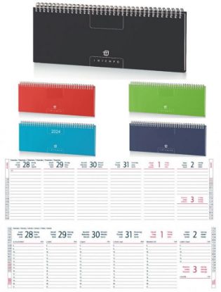 Immagine di PLANNING SPIRALE 30X10 SETTIMANALE ALFA 2025 COLORI ASSORTIITI