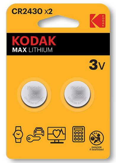 Picture of PASTIGLIE KODAK 2430 3v 1 x2pz - LITHIUM