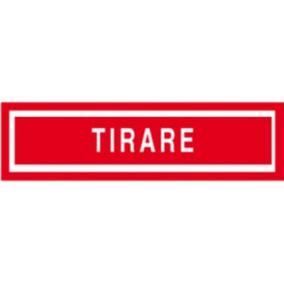 Picture of TARGA ADESIVE 4X15 ROSSE TARGAFIX TIRARE 1pz