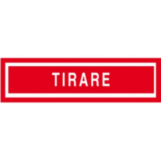 Picture of TARGA ADESIVE 4X15 ROSSE TARGAFIX TIRARE 1pz