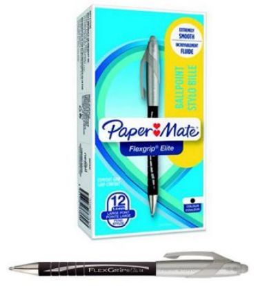 Immagine di PENNA SFERA FLEXGRIP ELITE 12PZ NERO PAPERMATE