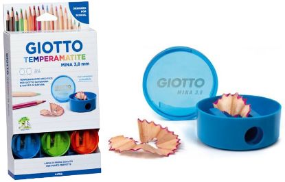 Immagine di TEMPERINI PLASTICA 1 FORO 12pz CON SERBATOIO - GIOTTO