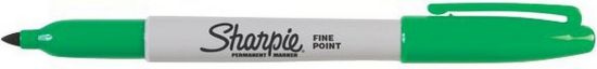 Picture of PENNA SHARPIE VERDE 12PZ PENNARELLO INDELEBILE PUNTA FINE PAPERMATE