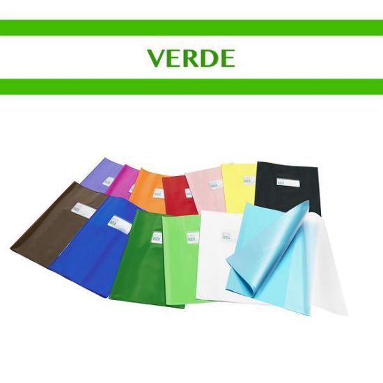 Immagine di COPRIQUADERNI A4 TU ECONOMICO 30pz VERDE