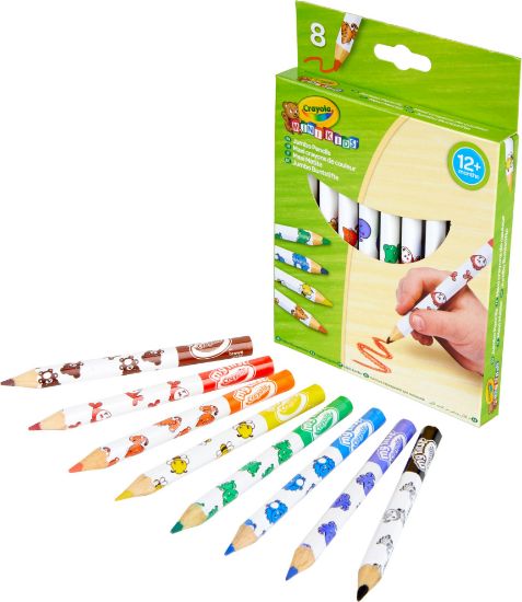 Immagine di PASTELLI CRAYOLA 8 COLORI MAXI LEGNO