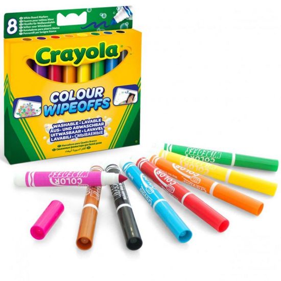 Picture of PENNARELLI CRAYOLA 6 COLORI LAVABILI PER LAVAGNA