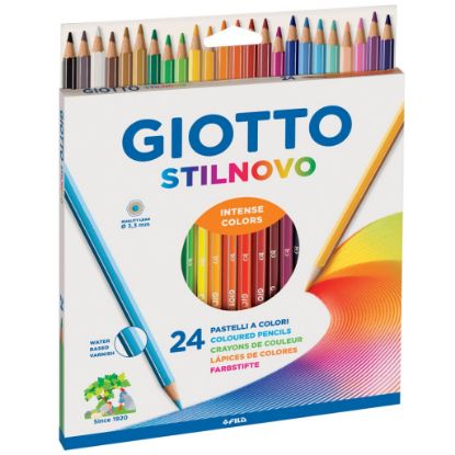 Immagine di PASTELLI GIOTTO STILNOVO 24 COLORI 1pz