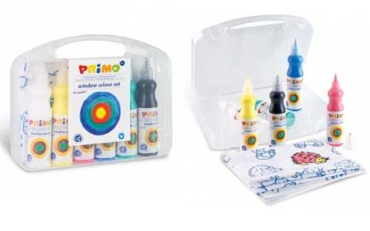 Picture of TEMPERE VETRO FLACONI 80ml 7 COLORI - PRIMO