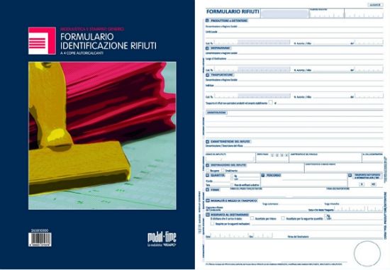 Picture of MODULI FORMULARIO RIFIUTI 10pz 25fg 4COPIE