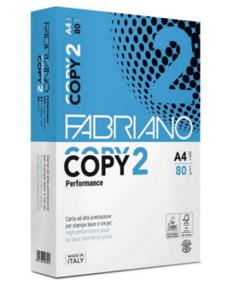 Immagine di CARTA A4 21x29 80g 500fg COPY2 5pz FABRIANO