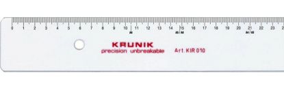 Picture of RIGA RIGHELLO KRUNIK 20cm INFRANGIBILE DOPPIO CENTIMETRO