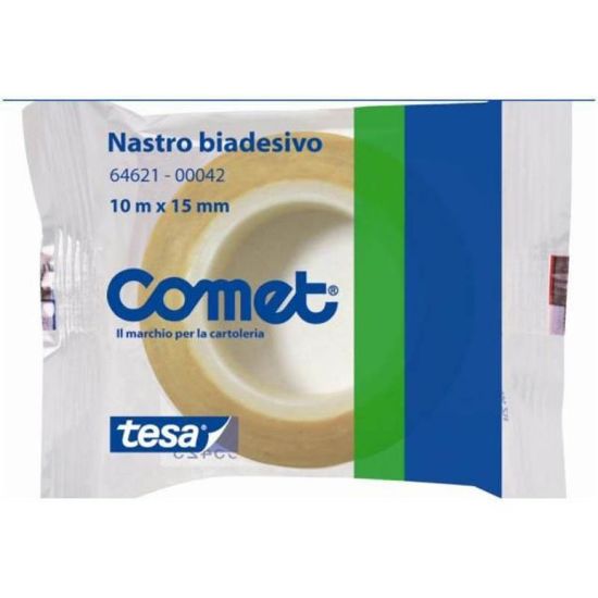 Immagine di SCOTCH BIADESIVO 15mm X 10mt - 10pz