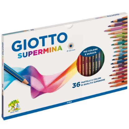 Immagine di PASTELLI GIOTTO SUPERMINA 36 COLORI 1pz