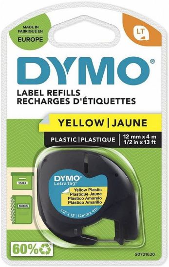 Picture of NASTRI DYMO 91202 LETRAGAG GIALLO PLASTICA 1pz