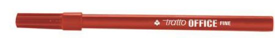 Picture of PENNARELLI TRATTO OFFICE 12pz ROSSO TAPPO 2,5mm - FILA