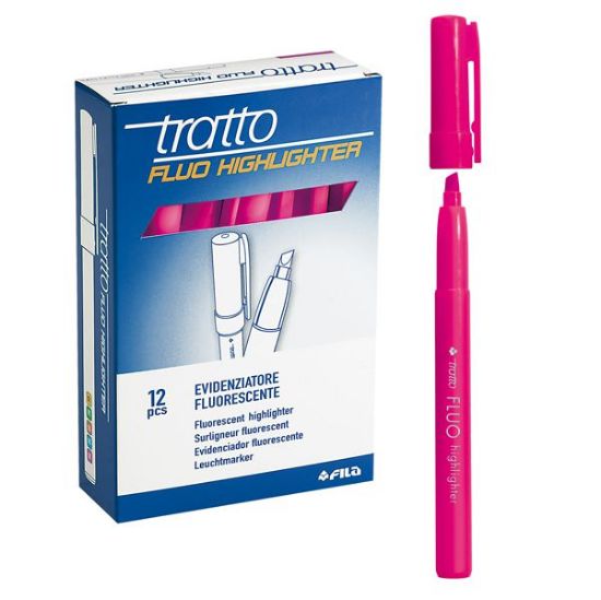 Picture of EVIDENZIATORE TRATTO 12pz ROSA