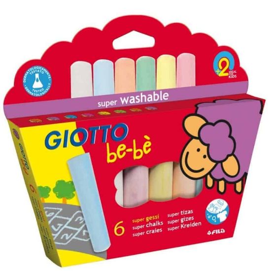 Picture of GESSO GIOTTO BEBe' 1pz 6 COLORI ASSORTITI