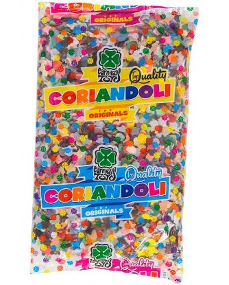 Picture of CORIANDOLI MULTICOLOR 100gr 100pz LUSSO