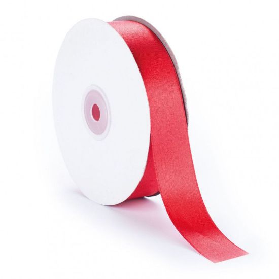 Immagine di NASTRI 15mm TESSUTO DOPPIORASO 50mt ROSSO