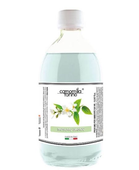 Picture of PROFUMATORE RICARICA per DIFFUSORI 250ml 1pz MUSCHIO BIANCO