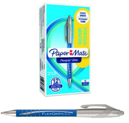 Immagine di PENNA SFERA PAPERMATE ELITE SCATTO 1,4mm 12pz BLU - 40551B