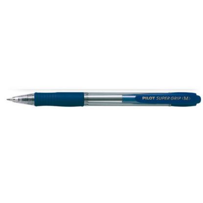 Picture of PENNA SFERA PILOT SUPER GRIP BLU SCATTO 1,0mm 12pz - 40545BM