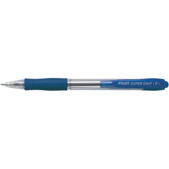 Picture of PENNA SFERA PILOT SUPER GRIP BLU SCATTO 0,7mm 12pz - 40545B