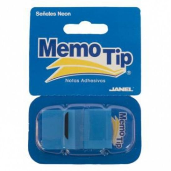 Immagine di SEGNAPAGINA MEMO TIP BLU 25X43mm 50pz ANS