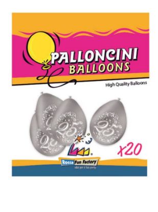 Picture of PALLONCINI 25 ANNIVERSARIO 20pz 26cm