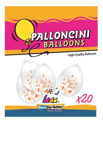 Picture of PALLONCINI VIVA GLI SPOSI 20pz 26cm