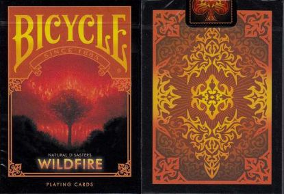 Immagine di CARTE DA POKER BICYCLE 1pz NATURAL DISASTER WILDFIRE