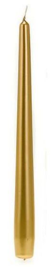 Picture of CANDELA CONICHE 20cm 6pz ORO LACCATO