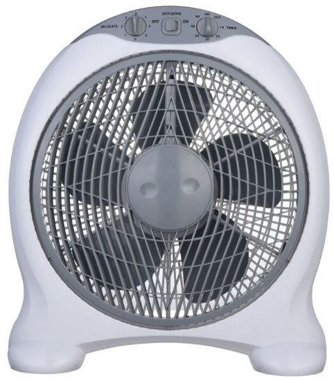 Picture of VENTILATORE DA TERRA BIANCO30BOX ø30cm