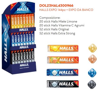 Immagine di HALLS EXPO 144pz + EXPO DA BANCO