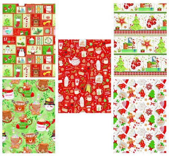 Picture of CARTA REGALO 70x100cm 50FG NATALE VINTAGE