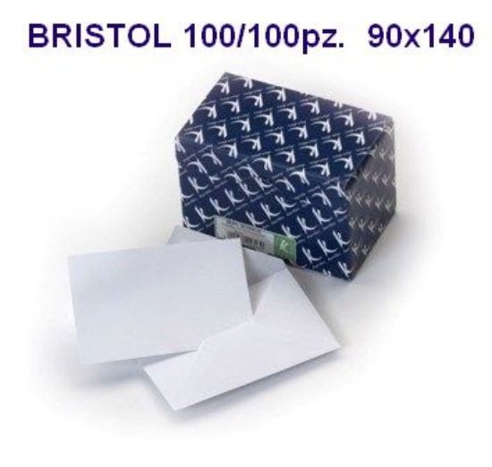 Picture of BIGLIETTI BRISTOL DA VISITA 90x140mm 100 BUSTA + 100 FOGLI