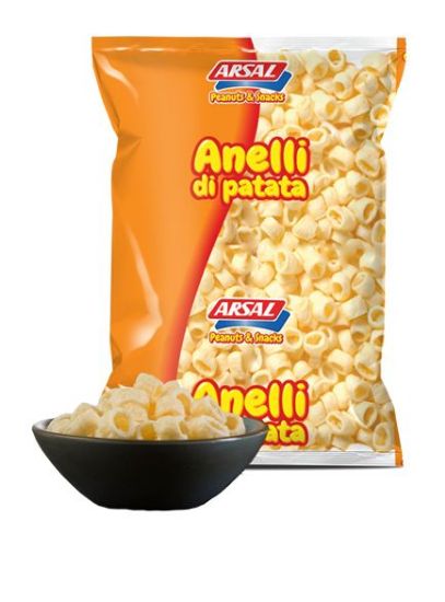 Picture of PATATINE ANELLI PATATA 200gr 5pz ARSAL - aperitivo