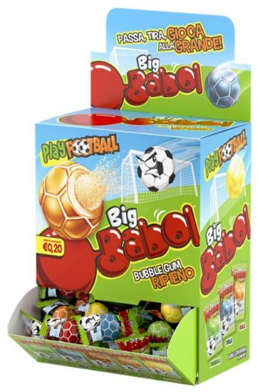 Immagine di PERFETTI BIG BABOL SFUSE PLAYFOOTBALL 1x200pz